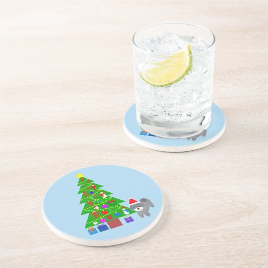 グレープードルクリスマス#5コースター コースター (側面)