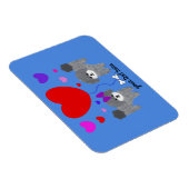 グレープードルバレンタイン#1マグネット マグネット (右側)