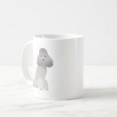 グレープードル犬 コーヒーマグカップ (正面左)