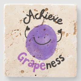 グレープ前向きプパン – グレープネスの達成 ストーンコースター