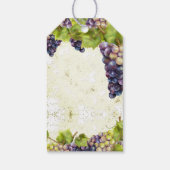 グレープ地中海のヴィネヤードサンキュー ギフトタグ (裏面)