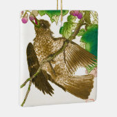 グレープ日本のつる植物の陶磁器または上のジェイのスケッチ セラミックオーナメント (右)