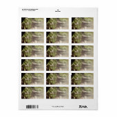 グレープ葉結婚式の引き出物ラベル ラベル (フルシート)