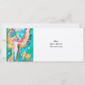 グレープ フェアリー テイル 4 メタリック ゴールド 招待状 (裏面)