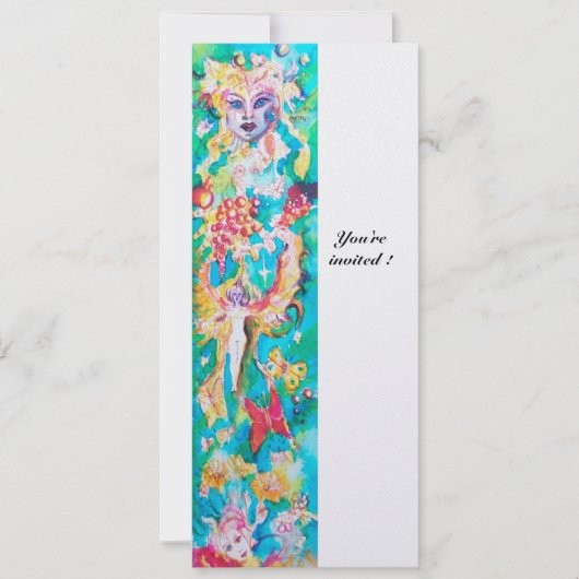 グレープ フェアリー テイル 8 メタリック アイス 招待状 (正面)