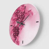 グレープ ラージ壁時計 (傾斜)