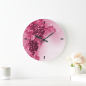 グレープ ラージ壁時計 (ホーム)