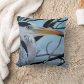 グレーヘロン クッション (ブランケット)