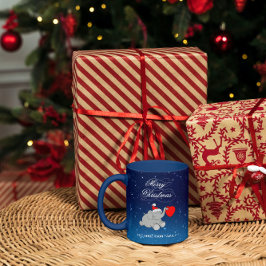 グレーベビーゾウ コーヒーマグカップ