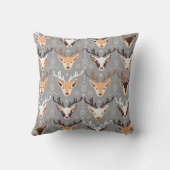 グレーベージュデアスカンジナビアのクリスマスデコール クッション (裏面)