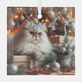 グレーペルシャガラスオーナメント ガラスオーナメント