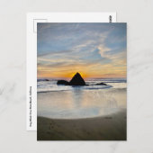 グレーホエールコーブ州ビーチ,カリフォルニア ポストカード (正面/裏面)