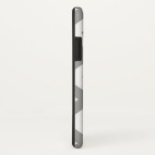 グレーホワイトシェブロン Case-Mate iPhoneケース (裏面/右)