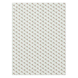 グレーホワイトスターレッドロビンリースクリスマス テーブルクロス