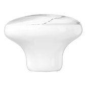 グレーホワイトマーブルアゲートシルバーグリッター セラミックノブ (側面)