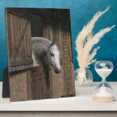 グレーホースアットザスタブルドア フォトプラーク (側面)