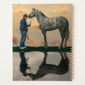 グレーホースアンドグルームオットブデイリープランナー プランナー手帳 (裏面)