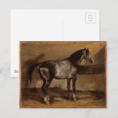 グレーホースラックバイセオドアGericault ポストカード (正面/裏面)