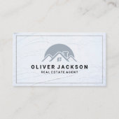 グレーホームルーフトップロゴ 名刺 (正面)