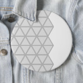 グレーボパターン（の模様が）あるタン 缶バッジ (インサイチュ)