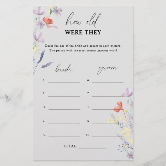 グレーボホフローラ彼らは何歳だったブライダルゲーム (正面)