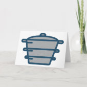 グレーポットカード カード (正面)