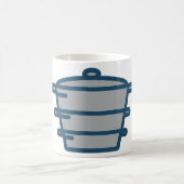 グレーポットコーヒーマグ コーヒーマグカップ (中央)