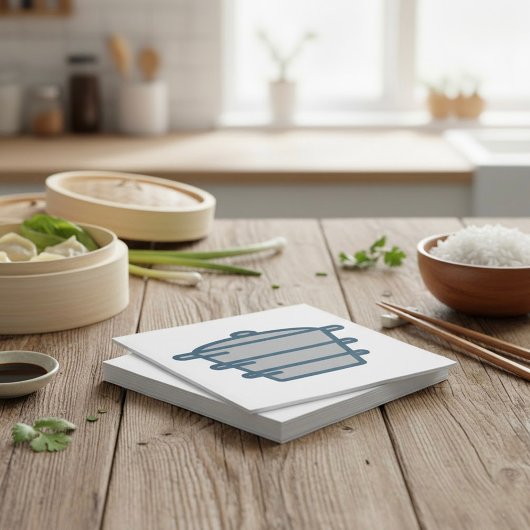 グレーポットナプキンス スタンダードランチョンナプキン