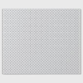 グレーマウンテンパターンモン包み紙 ラッピングペーパー (フラット)