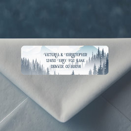 グレーマウンテンフォグフォレストウィルダネス差出人住所 ラベル