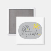 グレーマグネット マグネット (正面/裏面)