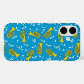 グレーマーチングバリトン音楽ノート低音の裂け目 Case-Mate iPhoneケース (裏面 (横))