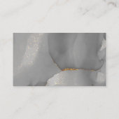 グレーマーブルクロスチャーチペストルまたはディーコン 名刺 (裏面)