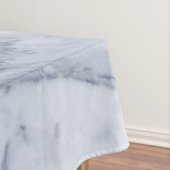 グレーマーブルストーンパターンプリント テーブルクロス (インサイチュ)