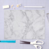 グレーマーブルデザイン 薄葉紙 (クラフト)