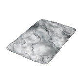 グレーマーブルバスマットラグ バスマット (アングル)