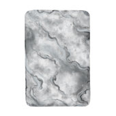 グレーマーブルバスマットラグ バスマット (正面縦)