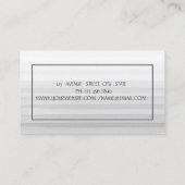 グレーミキサーフラワーストライプズグラデーションベーカリー 名刺 (裏面)