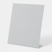 グレーミニマル水玉模様パターン 台座サイン (正面)