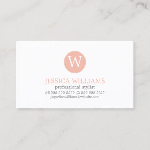 グレーミントピーチジグザグザイカットパターン 名刺