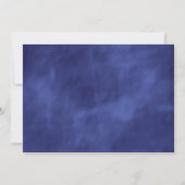 グレームスケルトンオンパープルヘイズハロウィーン招待状 招待状 (裏面)