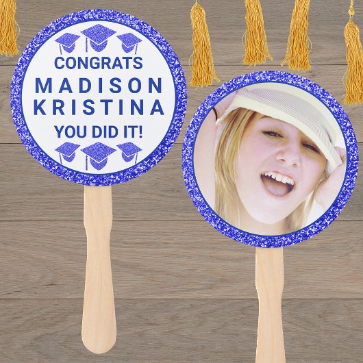 グレームネイビーキャップシンプル写真 ハンドファン