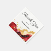 グレームレッド スタンダードカクテルナプキン (角)