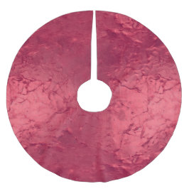 グレームレッド ブラッシュドポリエステルツリースカート