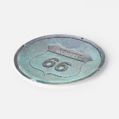 グレーメタルルート66プラーク、お土産 ペーパープレート (アングル)