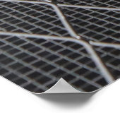 グレーメタルワイヤーフェンス ポスター (角)