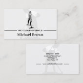 グレーメンズクリーンプロフェッショナルヤニターハウスキーピング 名刺 (正面/裏面)