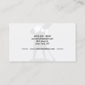 グレーメンズクリーンプロフェッショナルヤニターハウスキーピング 名刺 (裏面)