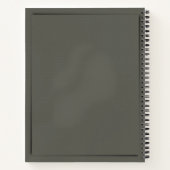 グレーメンズロス悲嘆ジャーナルペンインクノート ノートブック (裏面)