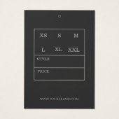 グレーモダンつるラベル (裏面)